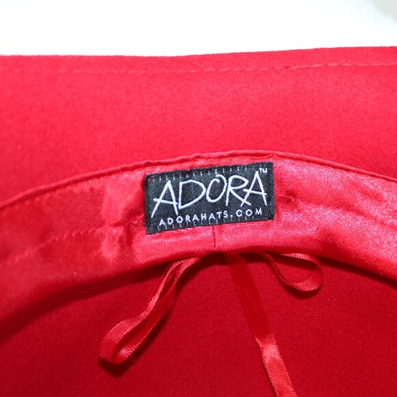 ADORA 100% Wool 1920’s Vintage Style Cloche Hat - Picture 9 of 14